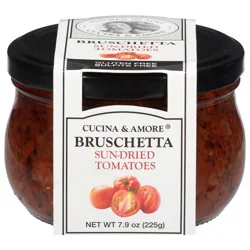 Cucina & Amore Sun-Dried Tomatoes Bruschetta 7.9 oz
