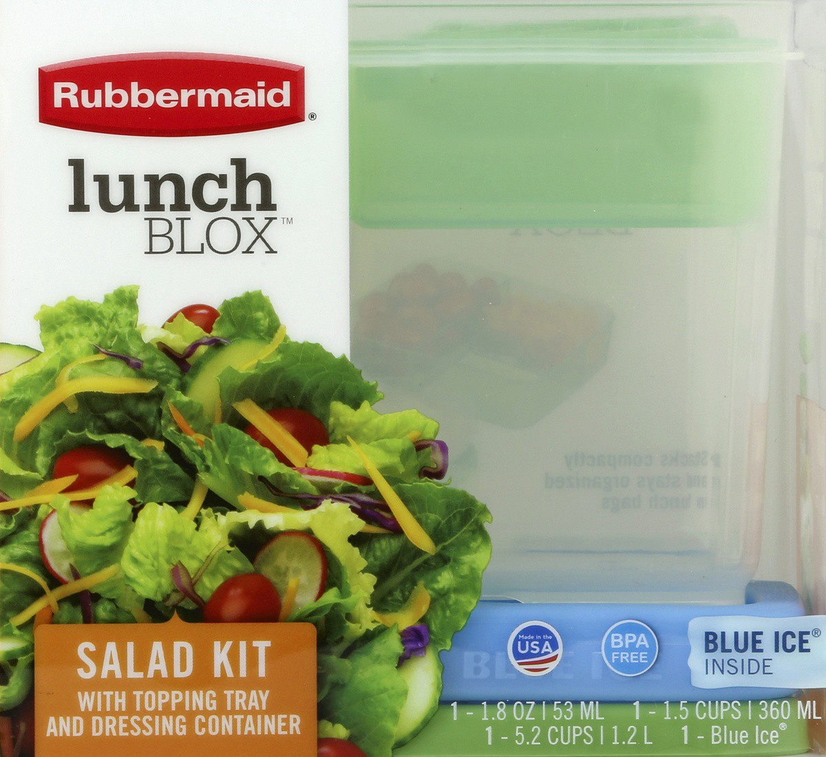 slide 2 of 4, Rubbermaid Salad Kit 1 ea, 1 ct