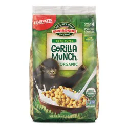 EnviroKidz Nature's Path EnviroKidz Organic Gorilla Munch Cold Cereal 23oz EcoPac Bag