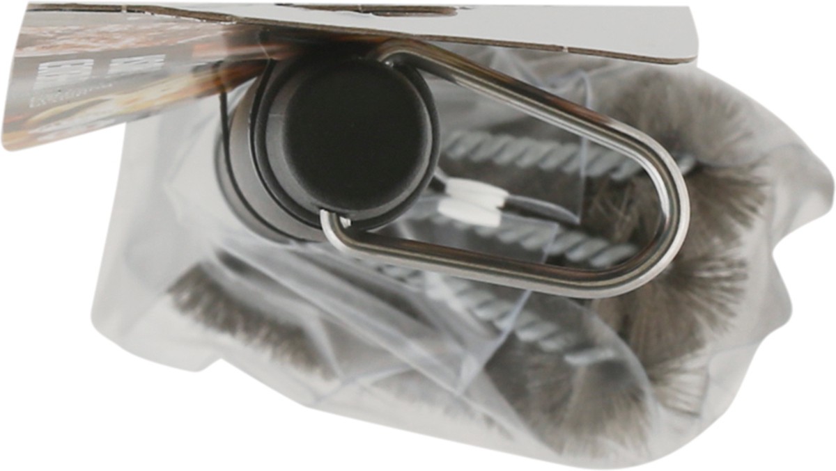slide 2 of 9, Farberware BBQ Grill Brush Triple Head, 1 ct
