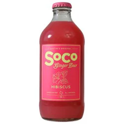 SoCo Hibiscus Ginger Beer