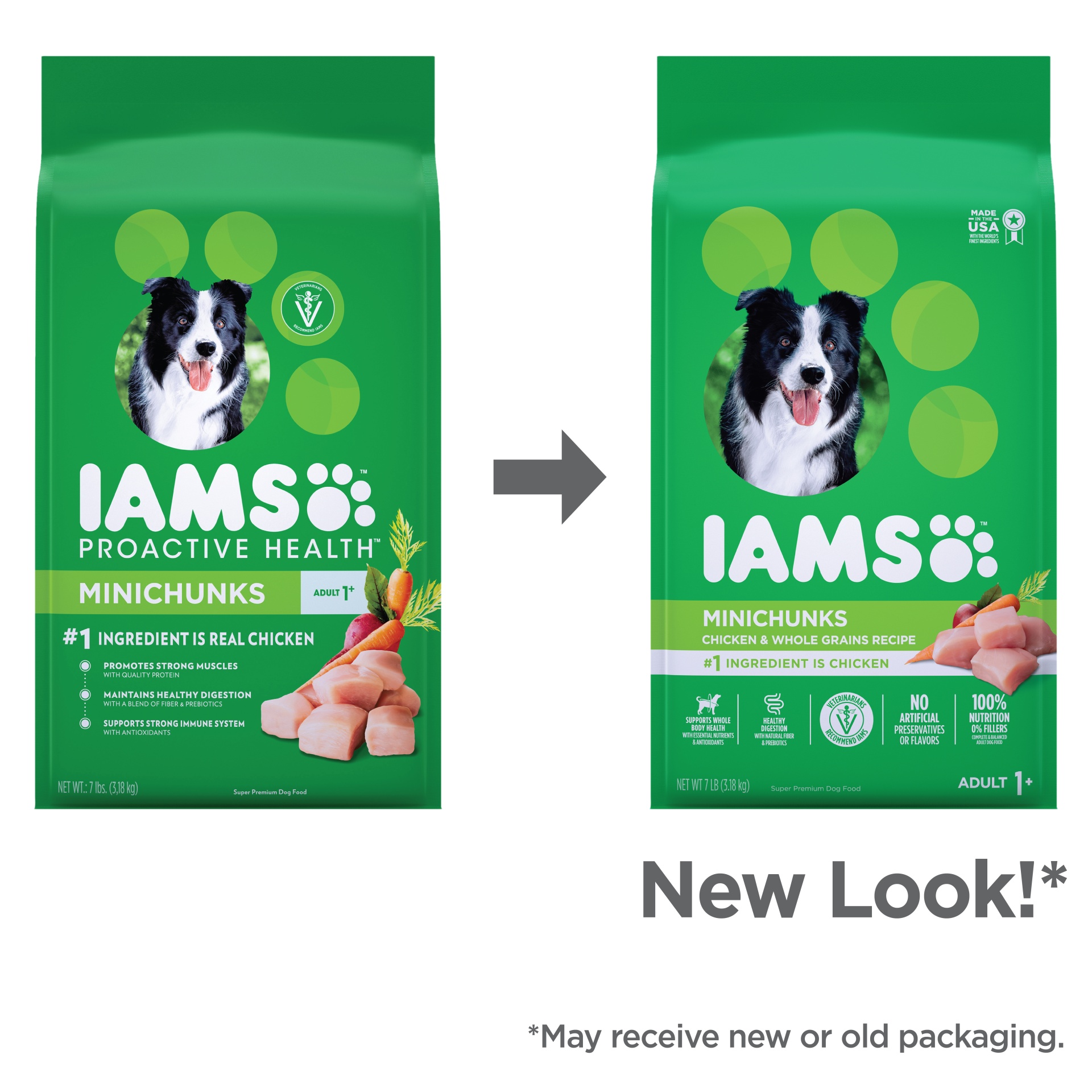 IAMS Adult Minichunks Small Kibble High Protein Dry Dog