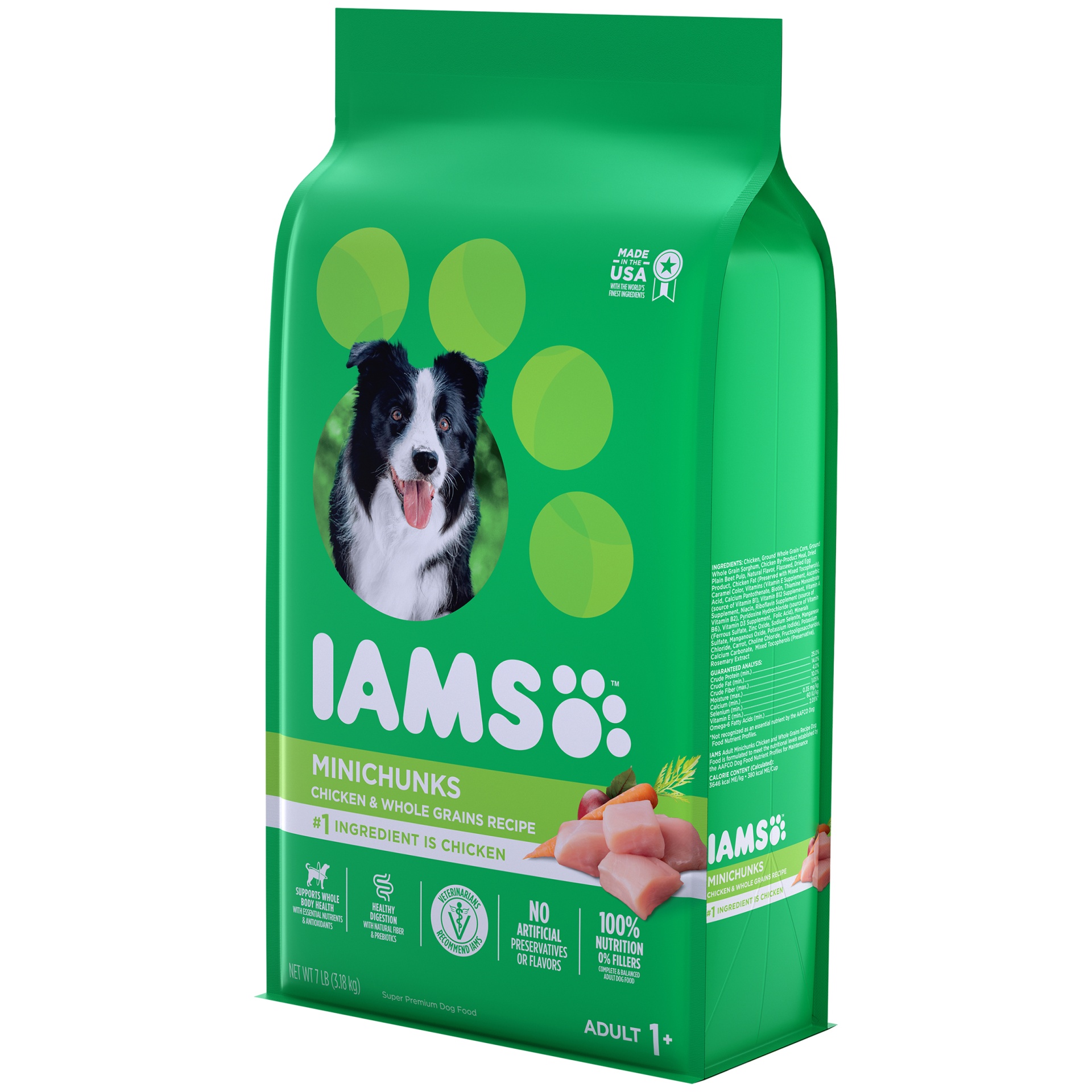 IAMS Adult Minichunks Small Kibble High Protein Dry Dog