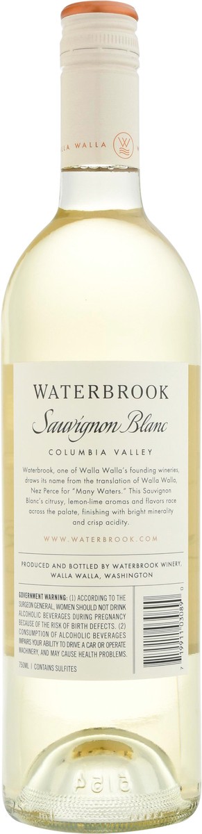 slide 7 of 12, Waterbrook Winery Waterbrook Sauvignon Blanc, 750 ml