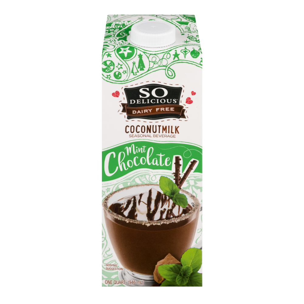 slide 1 of 1, So Delicious Dairy Free Coconutmilk Mint Chocolate, 32 oz