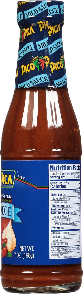 slide 7 of 14, Pico Pica Mild Taco Sauce 7 oz, 7 oz