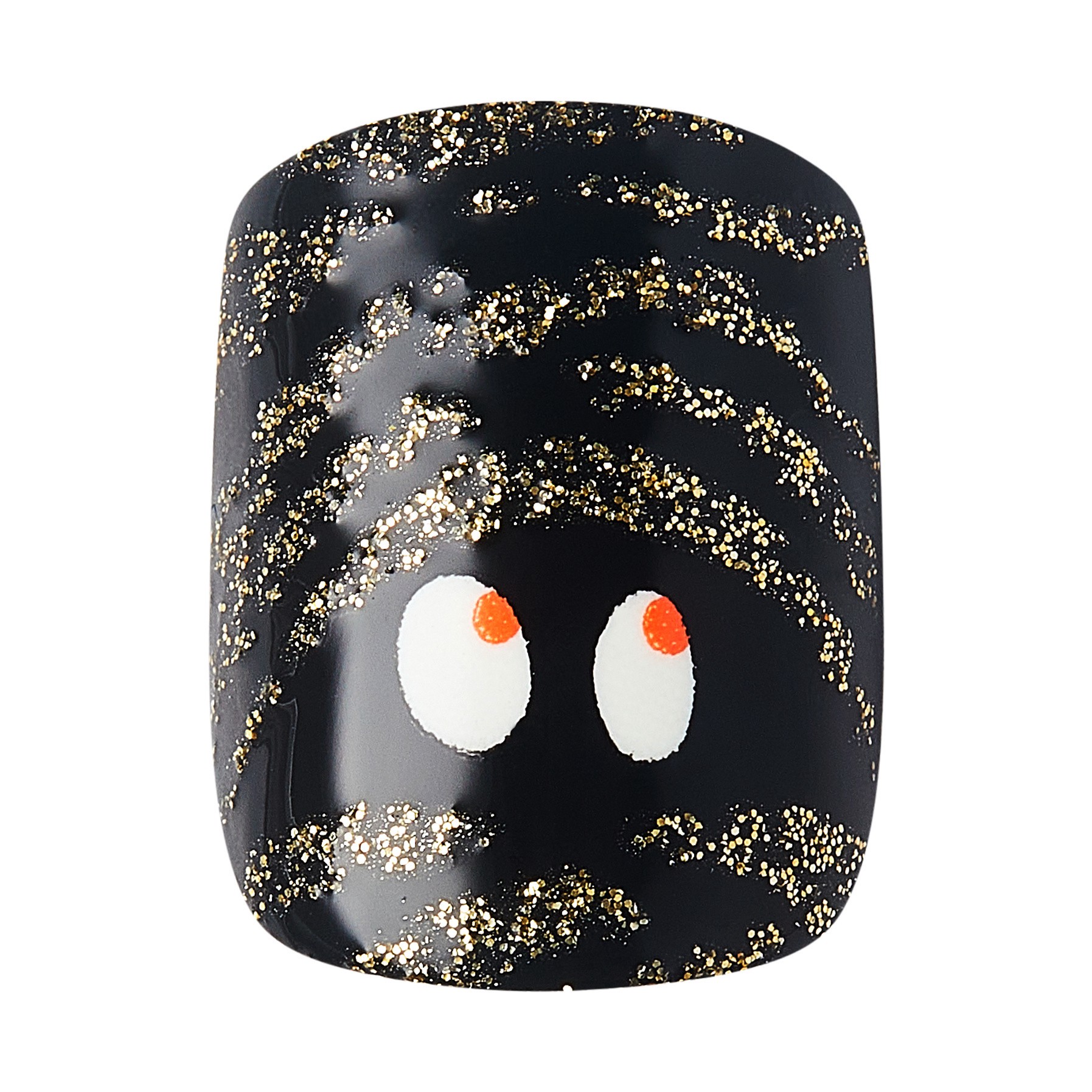 slide 2 of 5, imPRESS Halloween Press-on Nails, ‘Bone appetit'', 30 Count, 1 ct