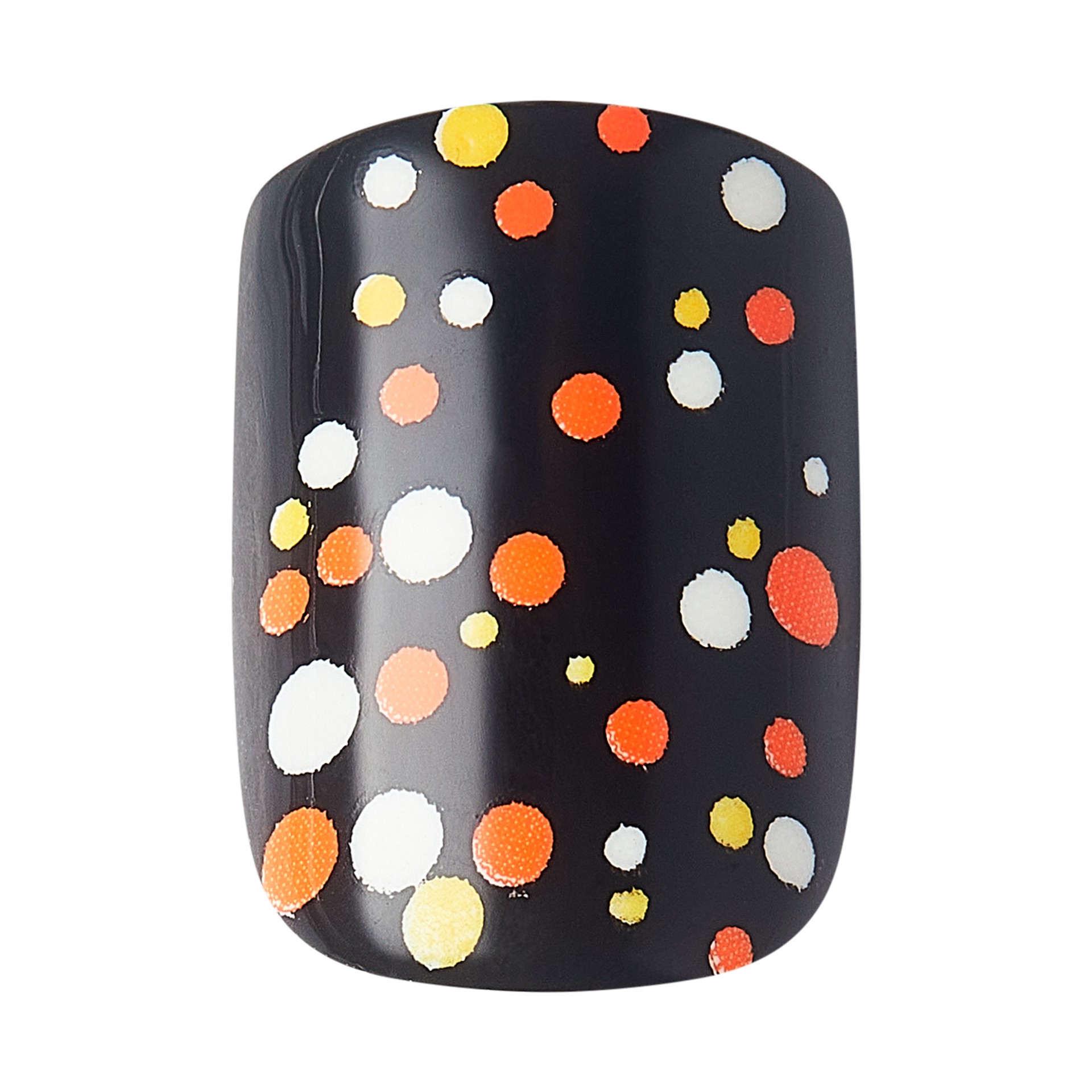 slide 3 of 5, imPRESS Halloween Press-on Nails, ‘Bone appetit'', 30 Count, 1 ct