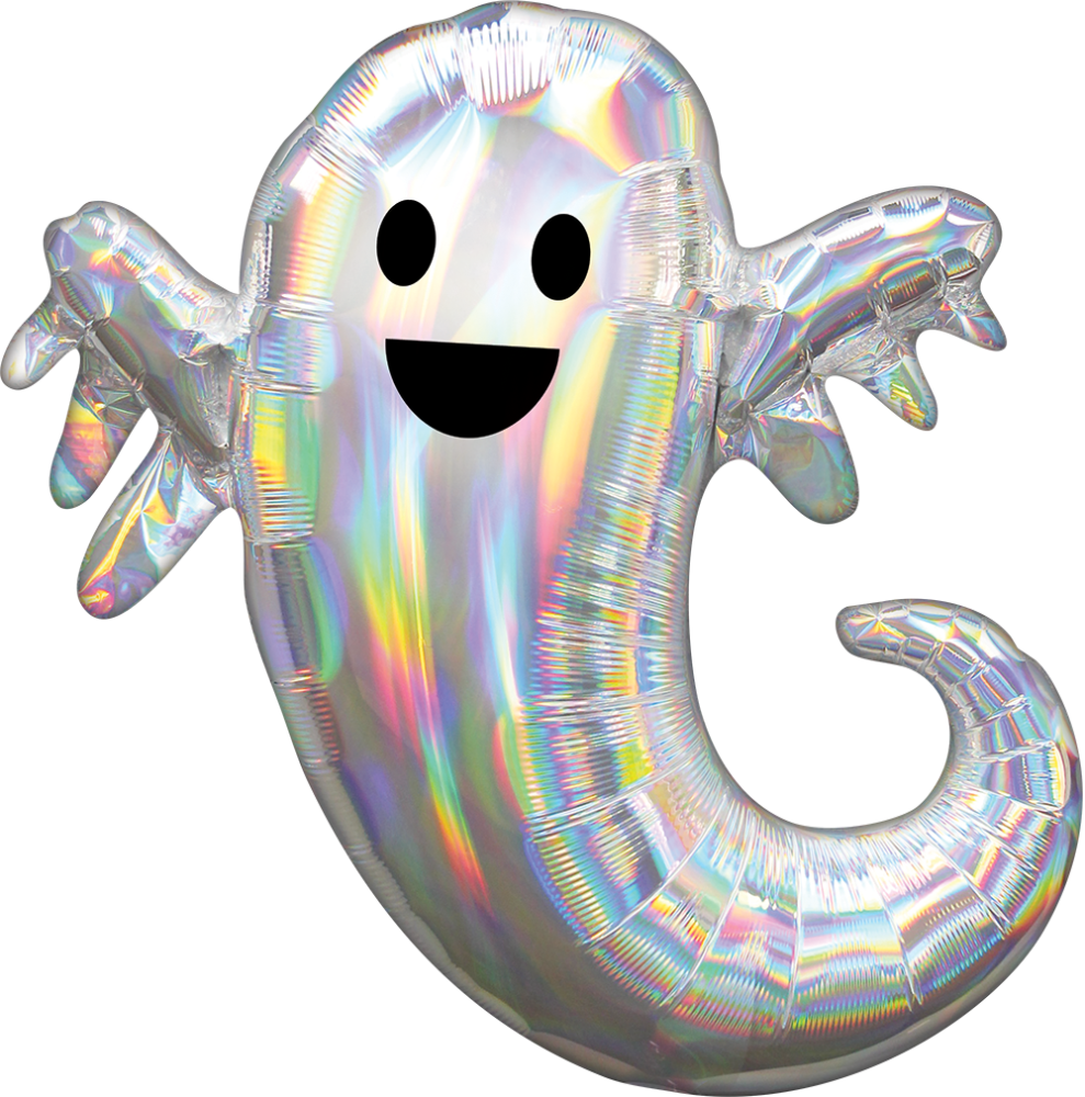 slide 1 of 1, E&R Ghost Balloon, 28 in