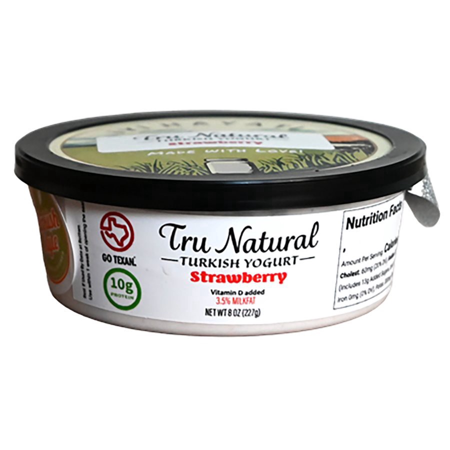 slide 1 of 1, Iyi Hayati Tru Natural Yogurt - Strawberry, 8 oz