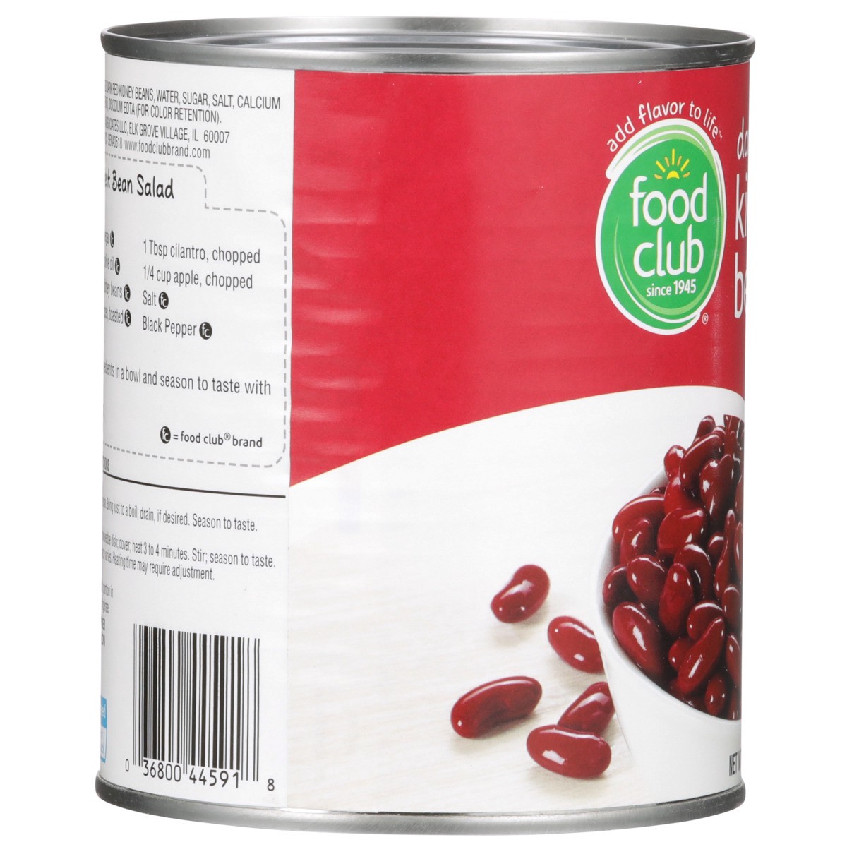 slide 6 of 9, Food Club Dark Red Kidney Beans, 30 oz