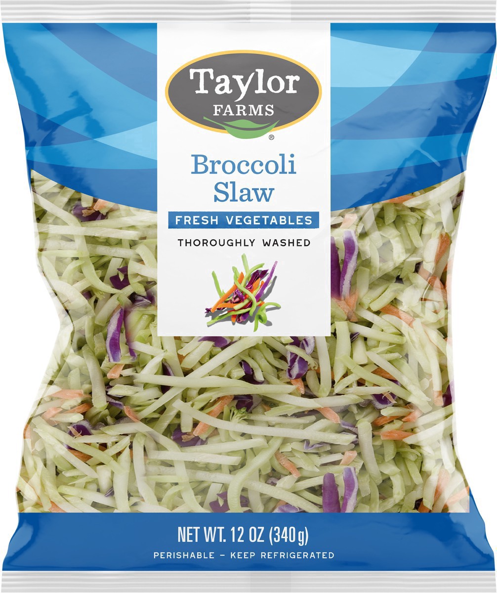 slide 5 of 9, Taylor Farms Broccoli Slaw, 12 oz