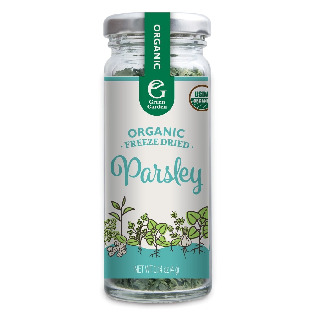 slide 1 of 1, Green Garden Organic Freeze Dried Parsley, 0.14 oz