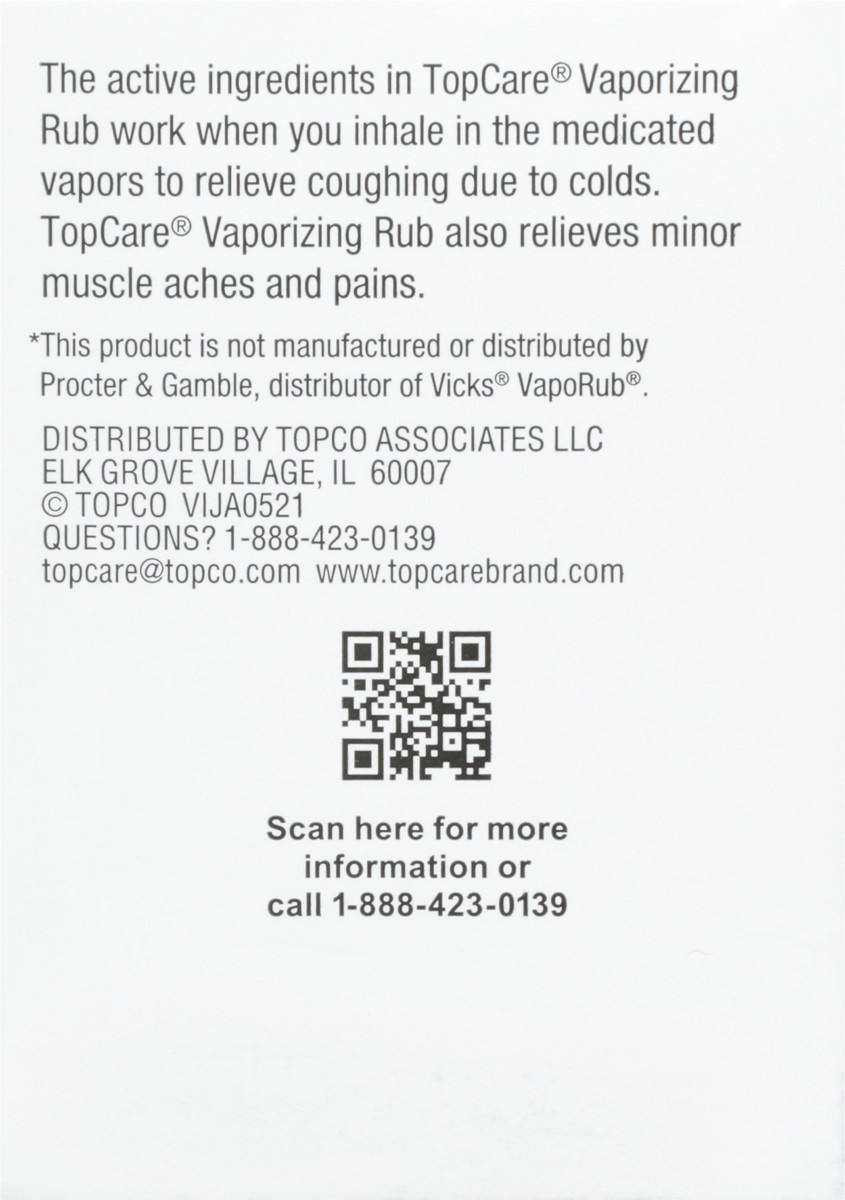 slide 7 of 9, TopCare Medicated Chest Rub, 3.53 oz