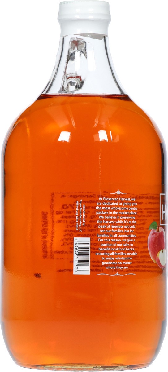 slide 4 of 12, Preserved Harvest Apple Cider 0.5 gal, 1/2 gal