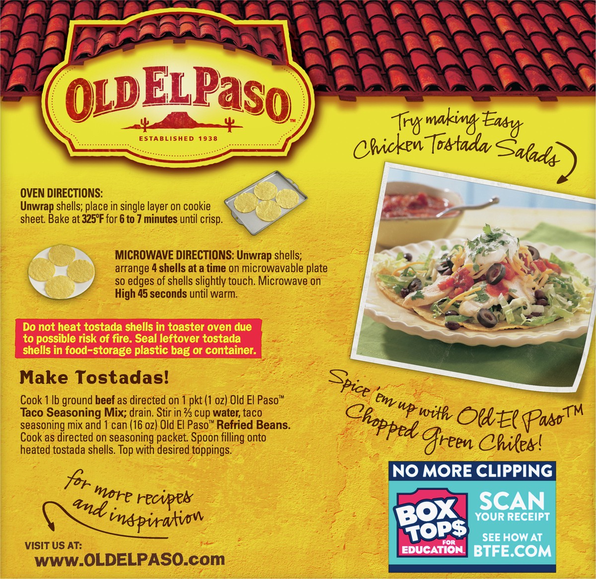 slide 7 of 13, Old El Paso Tostada Shells, Gluten Free, 12-count, 4.5 oz., 12 ct