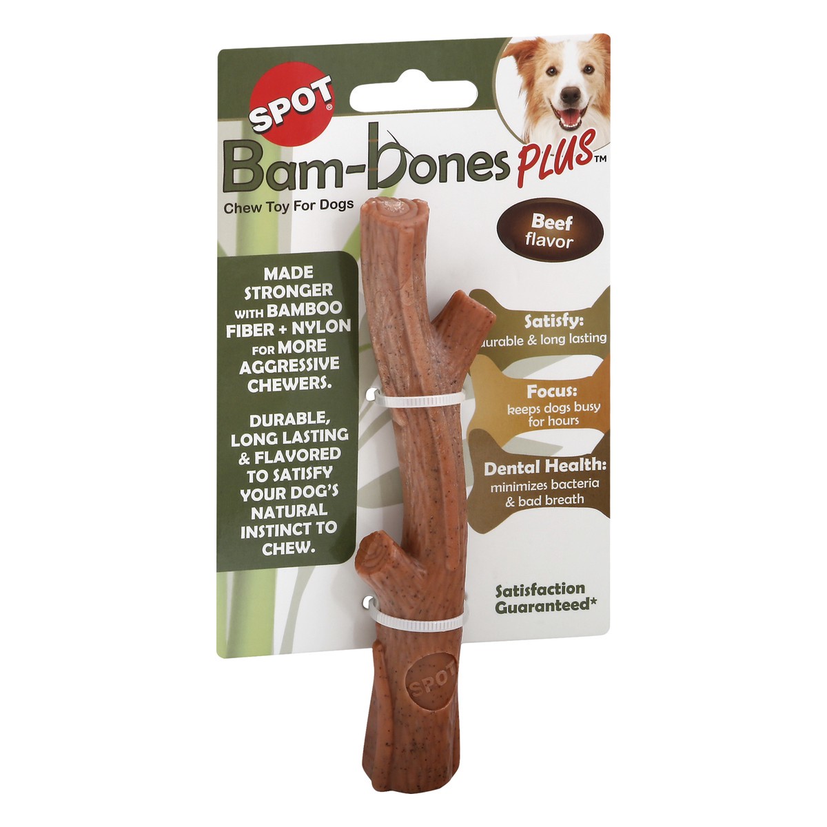 slide 9 of 9, SPOT 5.75 Inch Beef Flavor Dog Toy 1 ea, 1 ct