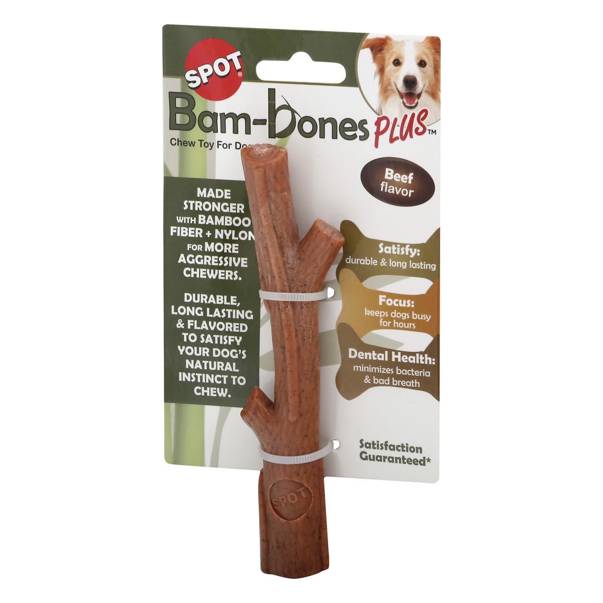 slide 5 of 9, SPOT 5.75 Inch Beef Flavor Dog Toy 1 ea, 1 ct