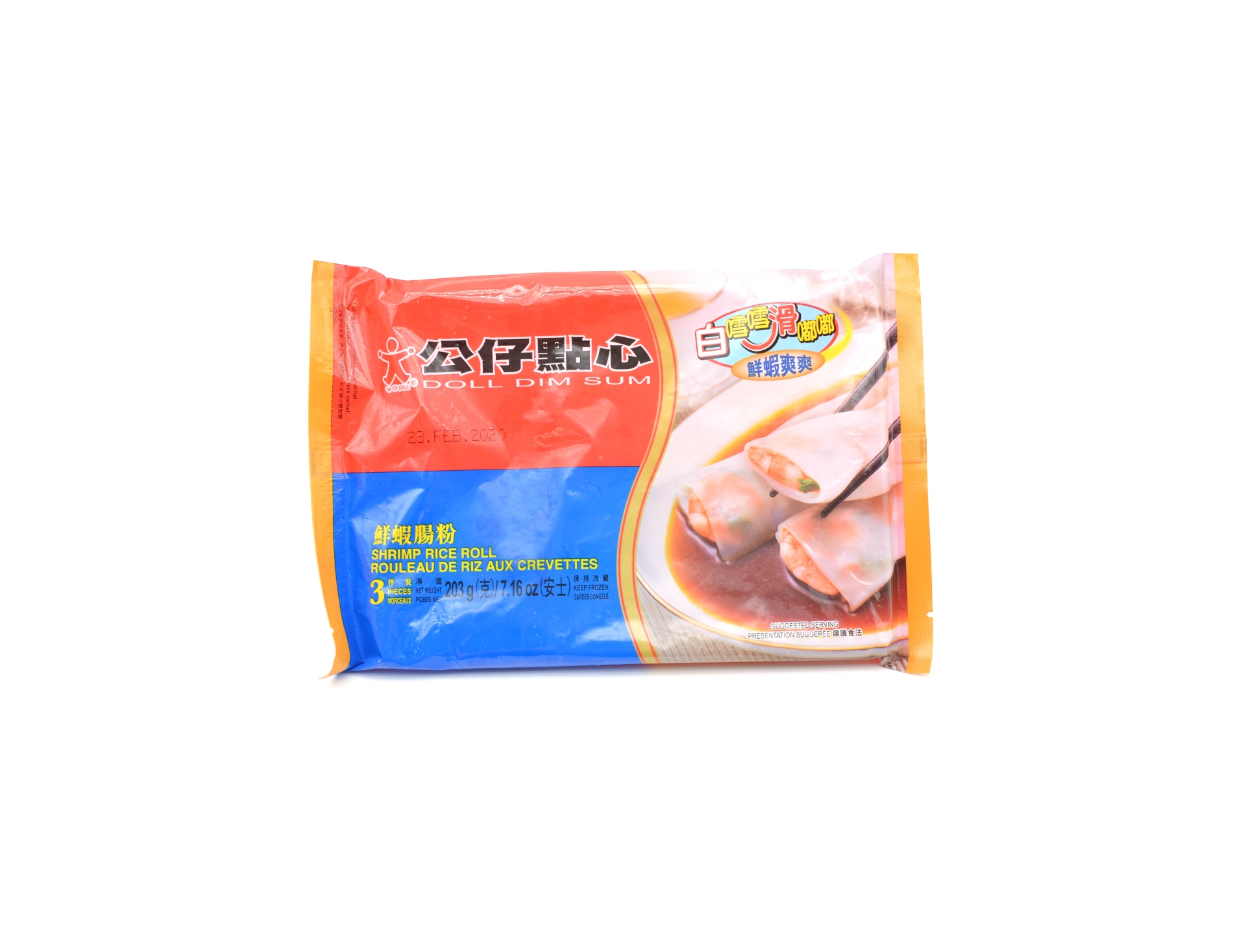 slide 1 of 1, Doll Shrimp Cheong Fun, 7.16 oz