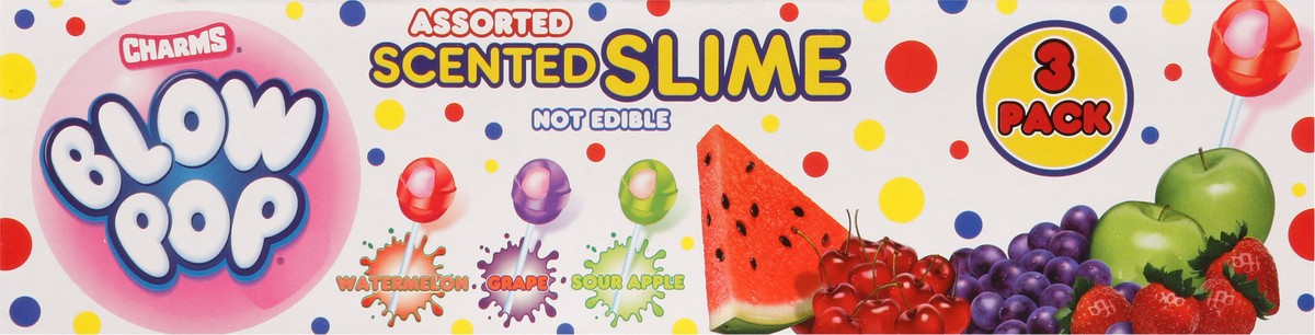 slide 6 of 12, Charms Blow Pop Assorted Scented Slime 3 ea, 3 ct