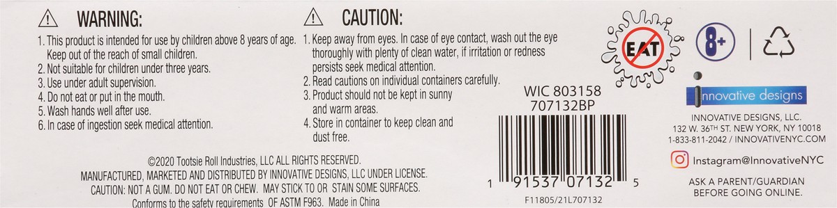 slide 9 of 12, Charms Blow Pop Assorted Scented Slime 3 ea, 3 ct