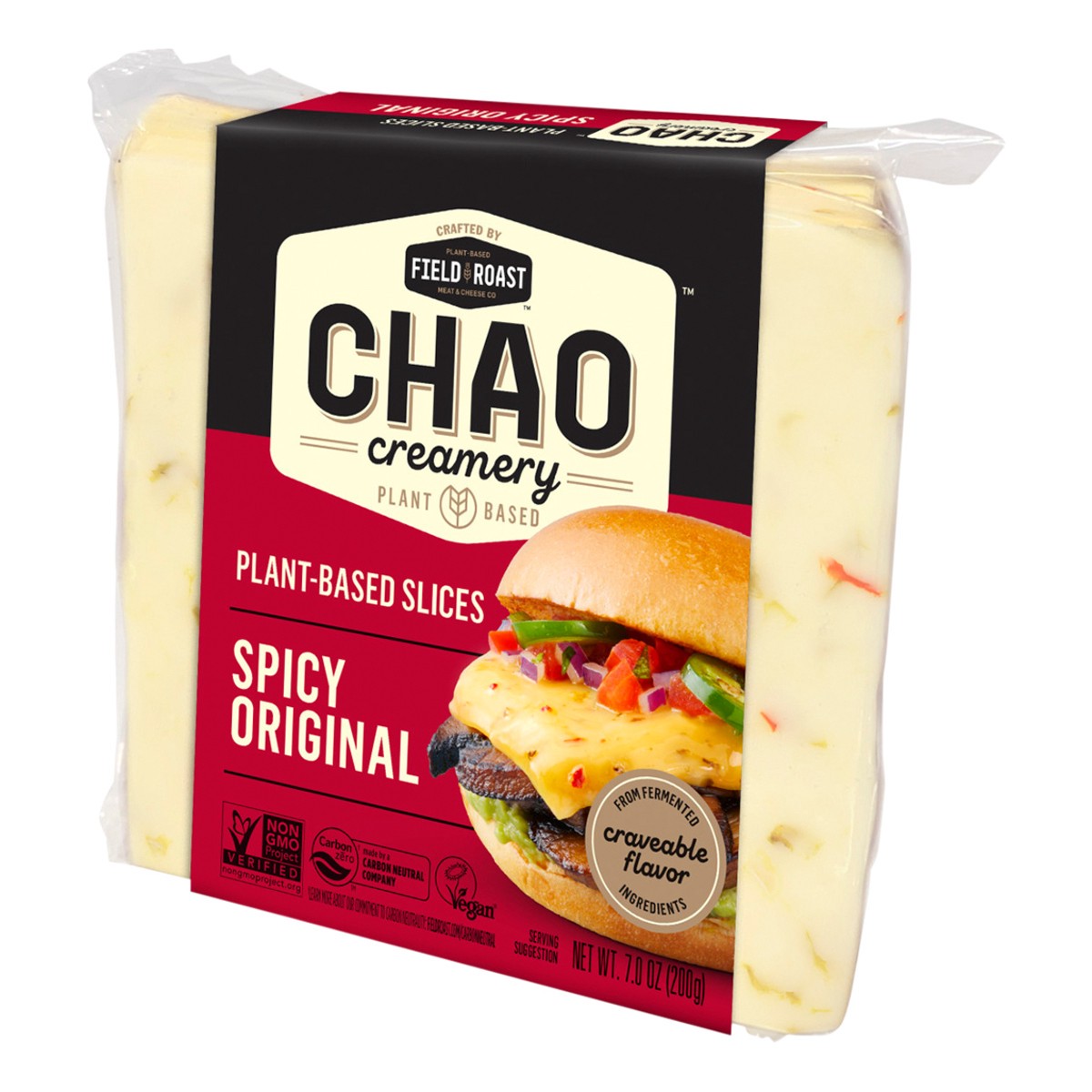 slide 4 of 7, Field Roast Chao Slices, Spicy Original, 7 oz