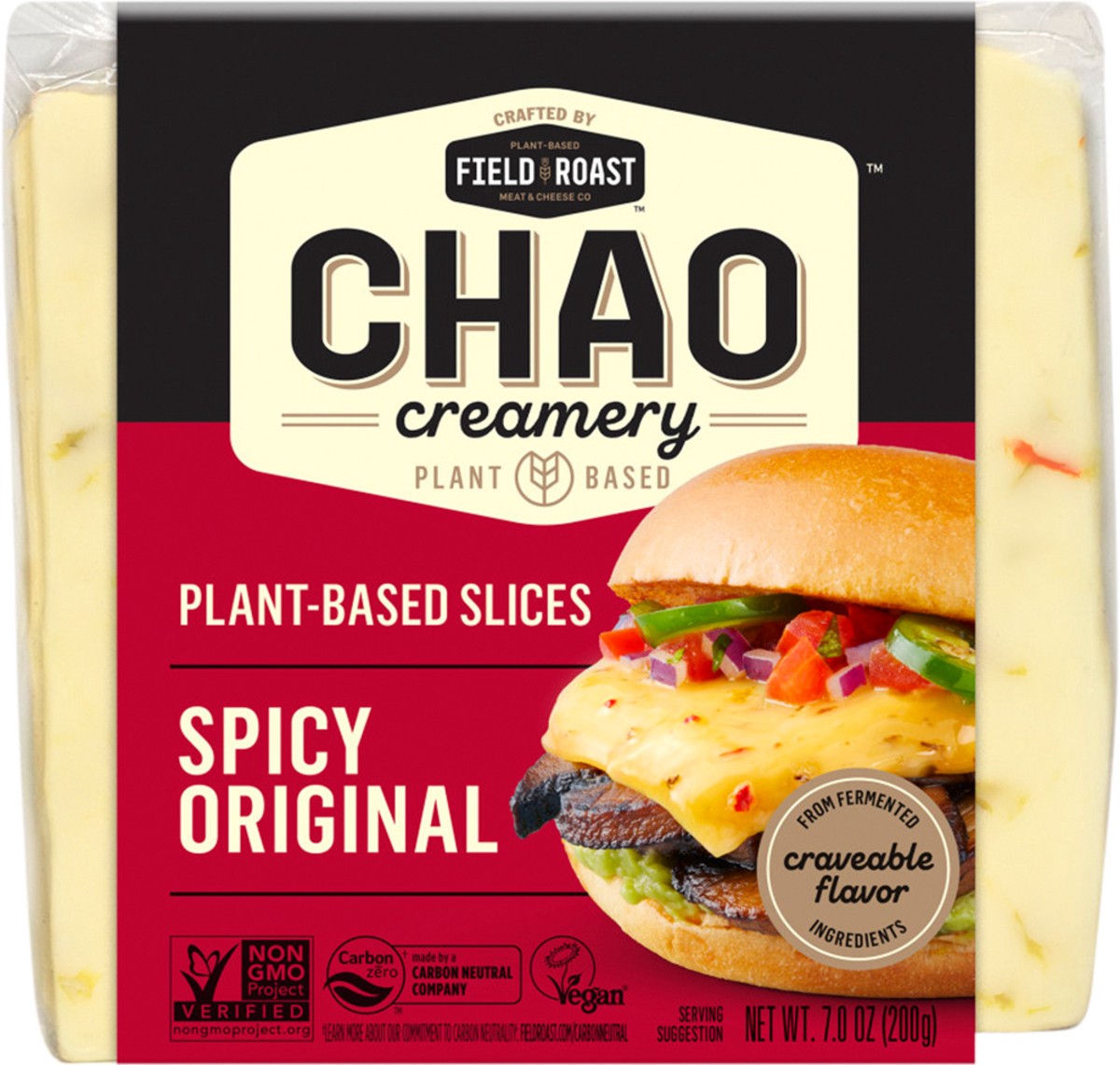 slide 7 of 7, Field Roast Chao Slices, Spicy Original, 7 oz