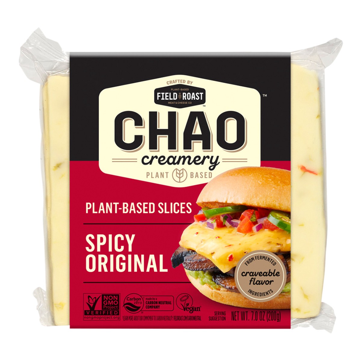 slide 1 of 7, Field Roast Chao Slices, Spicy Original, 7 oz