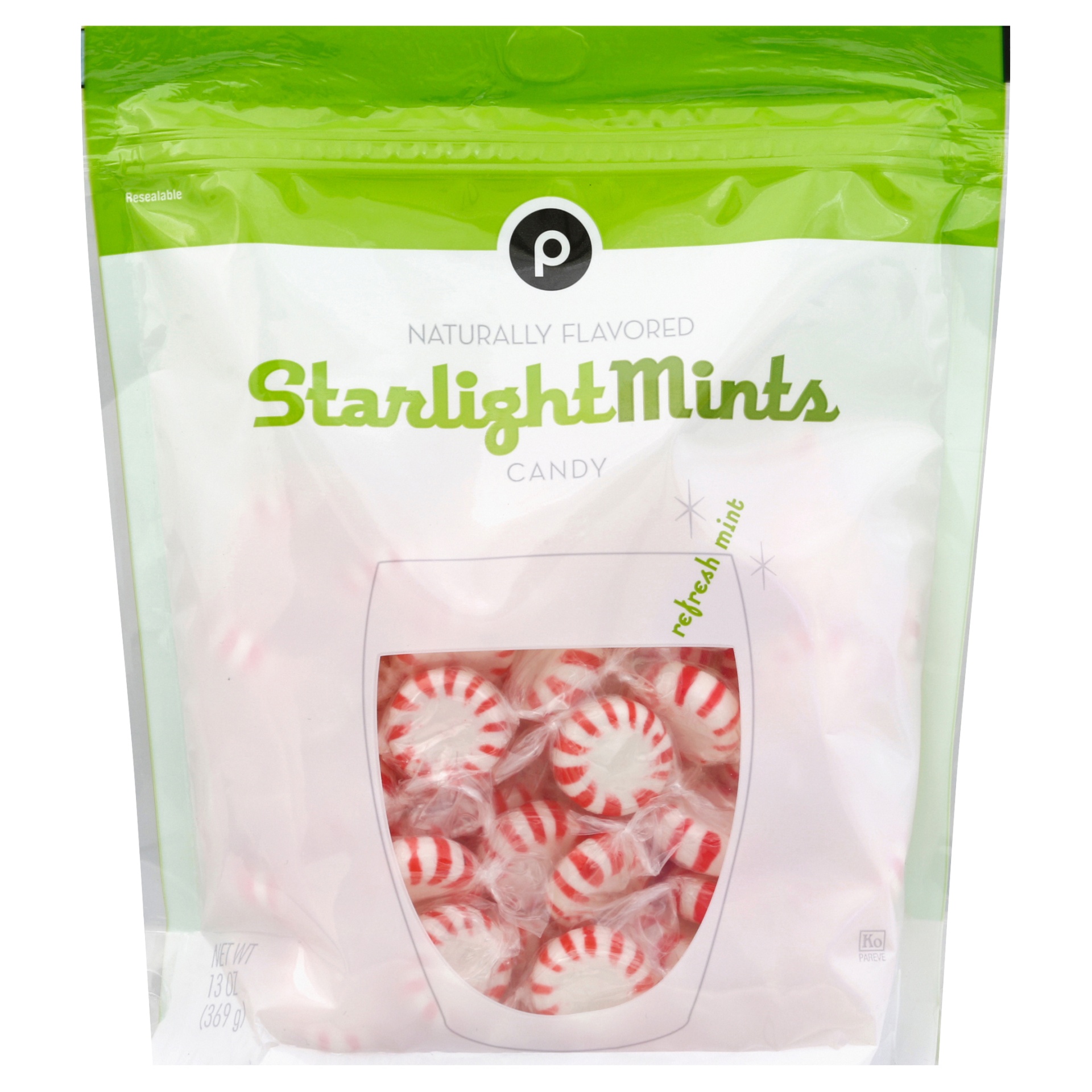 slide 1 of 1, Publix Starlight Mints Candy, 13 oz