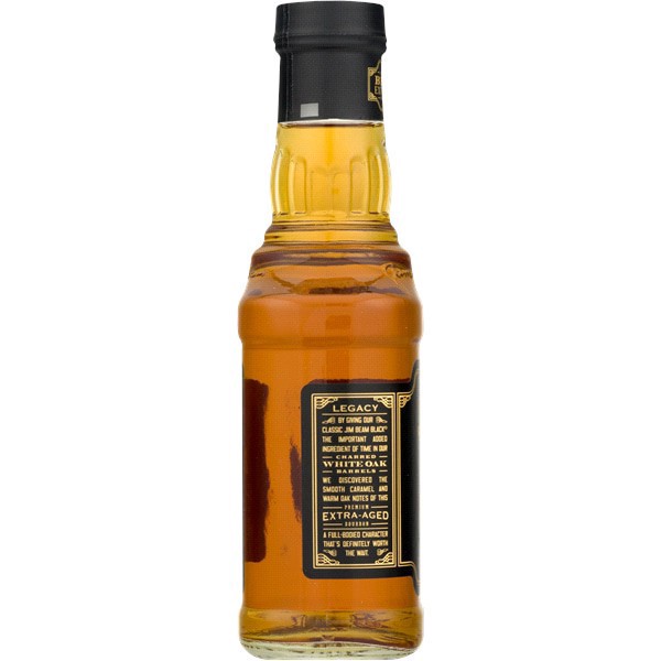 slide 9 of 13, Jim Beam Black Bourbon Whiskey, 375 ml