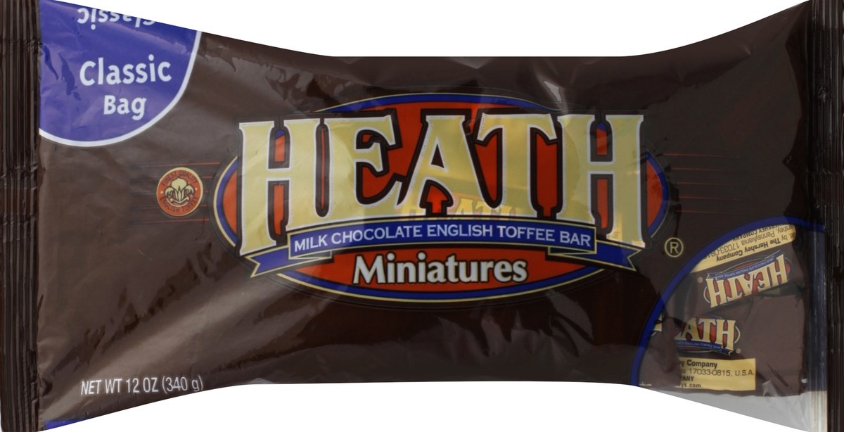 slide 4 of 5, Heath Miniatures Candy Bars, 12 oz