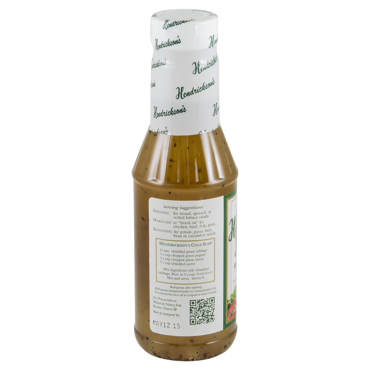 slide 3 of 4, Hendrickson's Original Sweet Vinegar & Olive Oil Dressing, Marinade & Seasoning, 16 fl oz