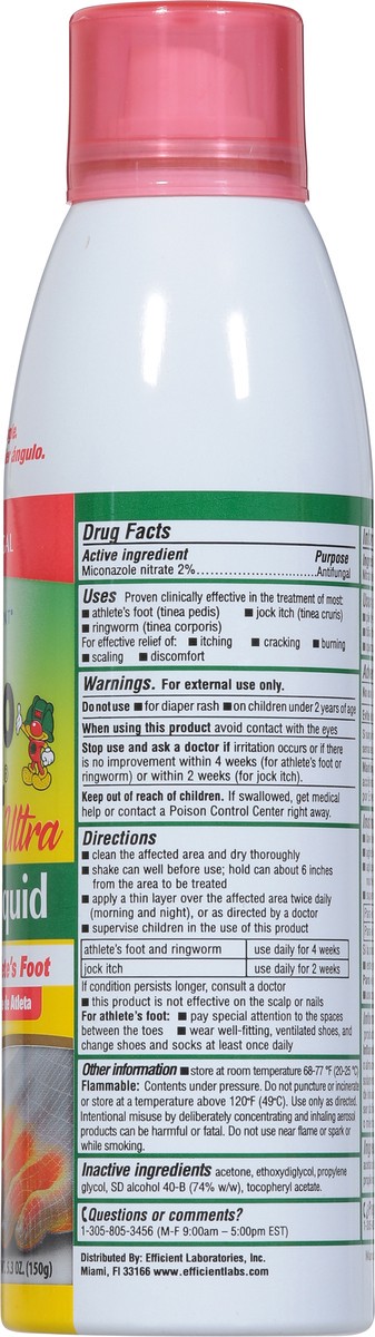 slide 8 of 9, Hongo Killer Efficient Antifungal Ultra Spray Liquid 5.3 oz, 5.3 oz