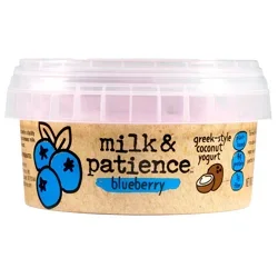 Milk & Patience Coconut Milk Greek Yogurt - Blueberry