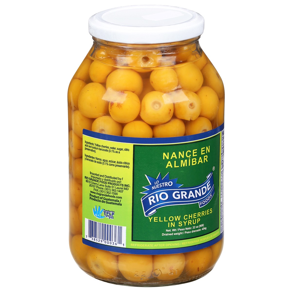 slide 6 of 9, Rio Grande Yellow Cherries in Syrup 32 oz, 32 oz