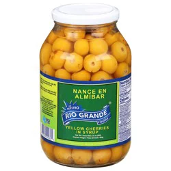 Rio Grande Yellow Cherries in Syrup 32 oz