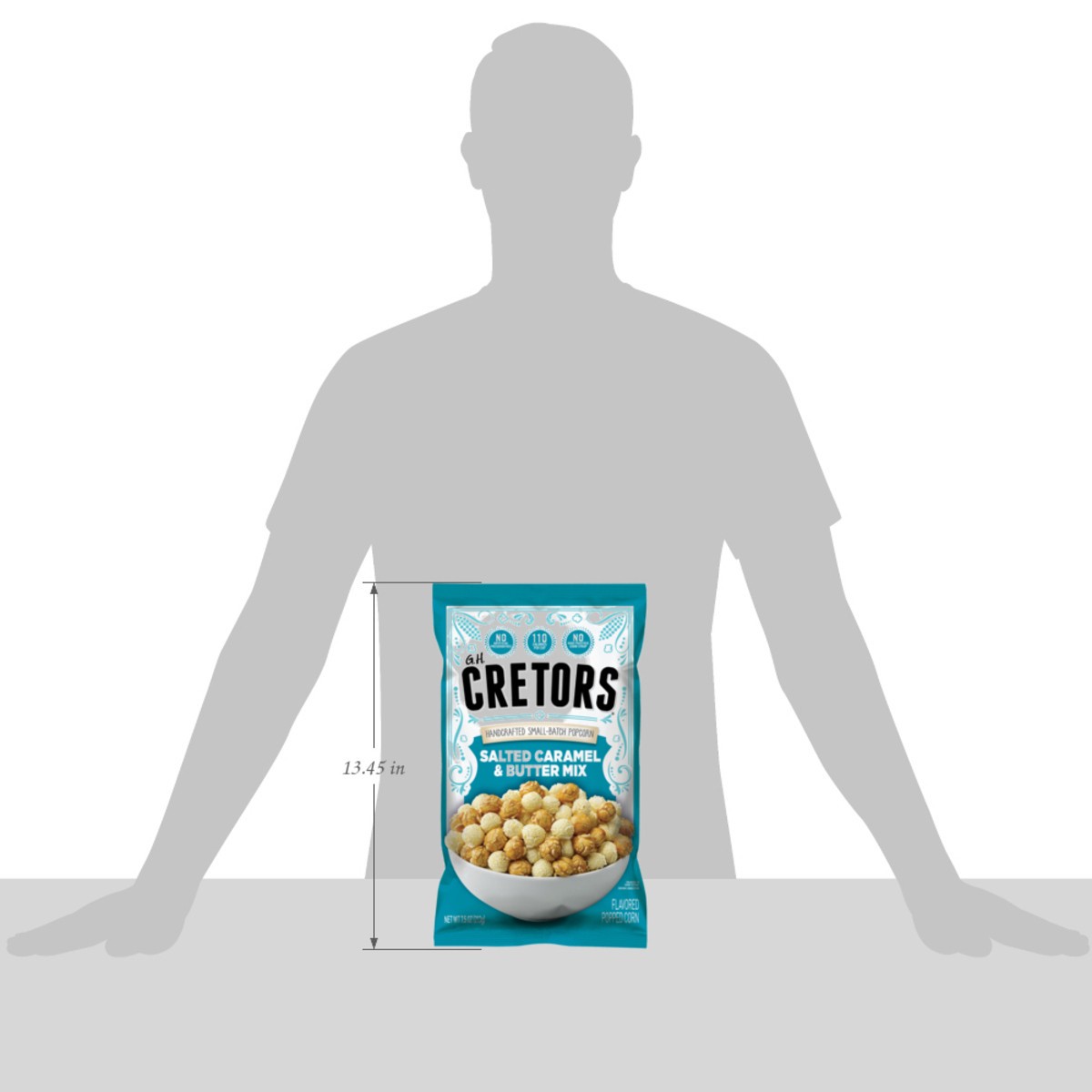 slide 5 of 9, GH Cretors Handcrafted Small-Batch Salted Caramel & Butter Mix Popcorn 7.5 oz, 7.5 oz