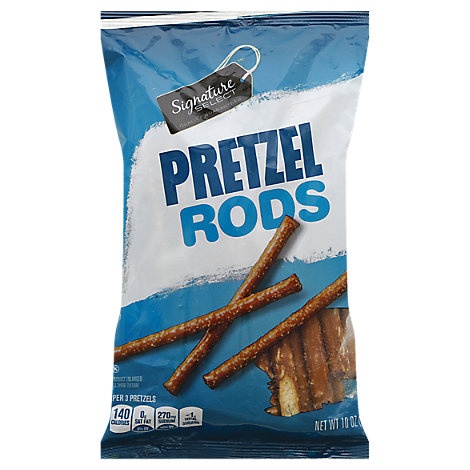 slide 1 of 1, Signature Select Pretzels Rods, 10 oz