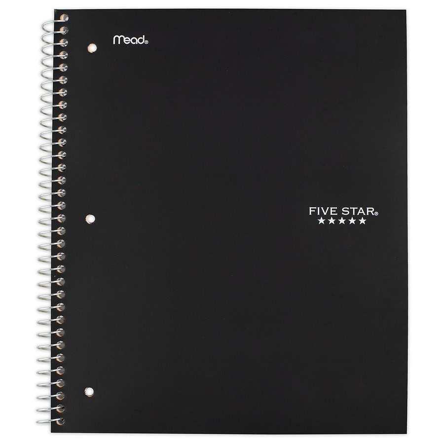 slide 1 of 1, Mead Wirebound Notebook, 50 ct