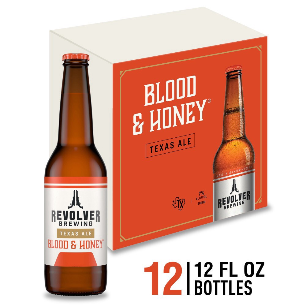 slide 5 of 5, Revolver Brewing Blood & Honey Btl, 12 ct; 12 oz
