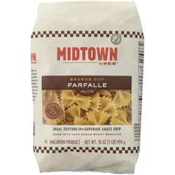 Midtown by H-E-B Bronze Cut Farfalle