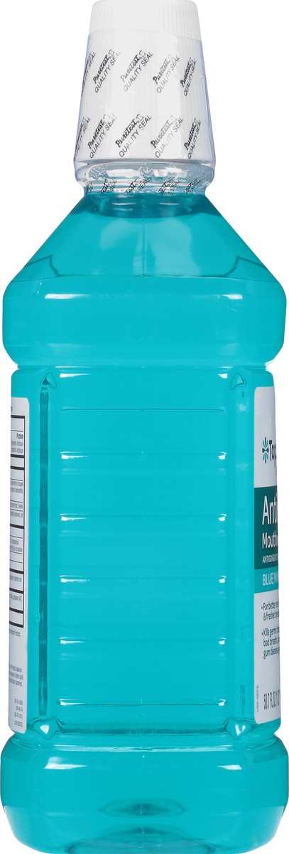 slide 7 of 13, Topcare Everyday Antiseptic Blue Mint Mouthwash 50.7 oz Bottle, 50.7 fl oz