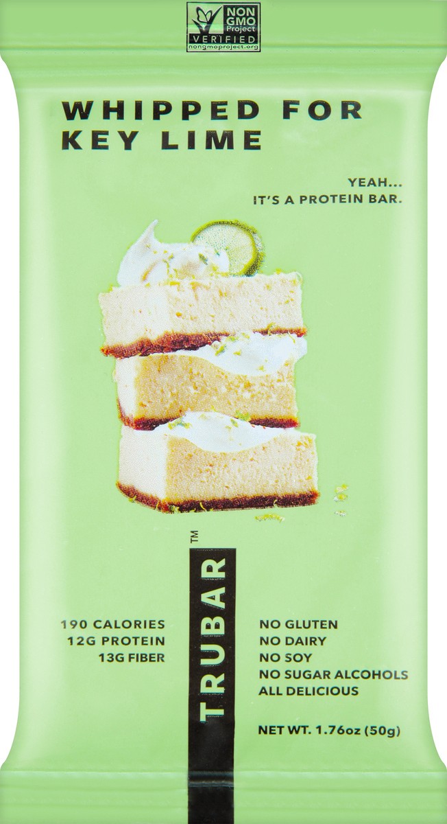 slide 4 of 14, Trubar Whipped for Key Lime Protein Bar 1.76 oz, 1.76 oz