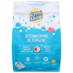 Lemi Shine Fresh Lemon Scent Dishwashing Detergent with Power of Citric 23.8 oz