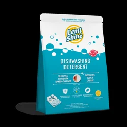 Lemi Shine Fresh Lemon Scent Dishwashing Detergent with Power of Citric 23.8 oz