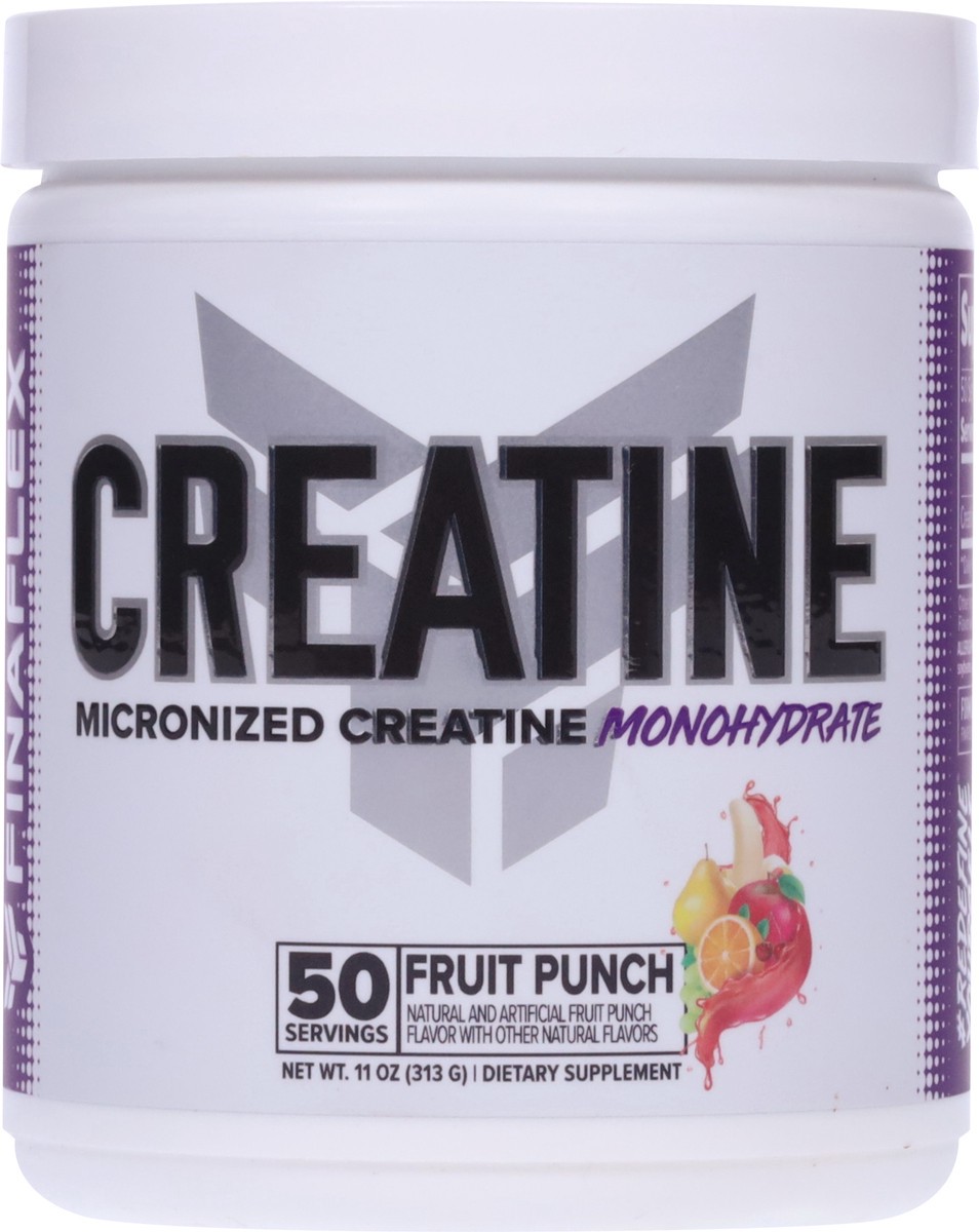 slide 4 of 14, FINAFLEX Micronized Monohydrate Fruit Punch Creatine 11 oz, 11 oz