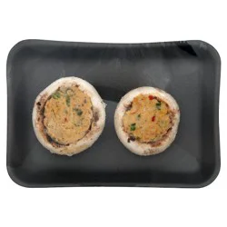 Giant Eagle Crab, Stuffed Mushrooms
