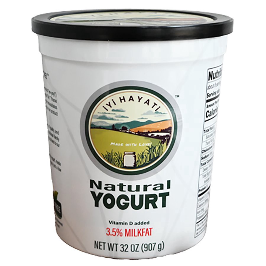 slide 1 of 1, Iyi Hayati Tru Natural Yogurt - Plain, 32 oz