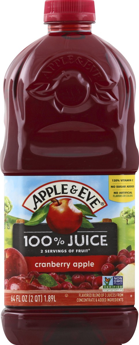 slide 1 of 5, Apple & Eve 100% Juice - 64 oz, 64 oz