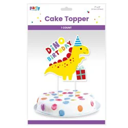 FLOMO Dinosaur Cake Topper, 1 ct